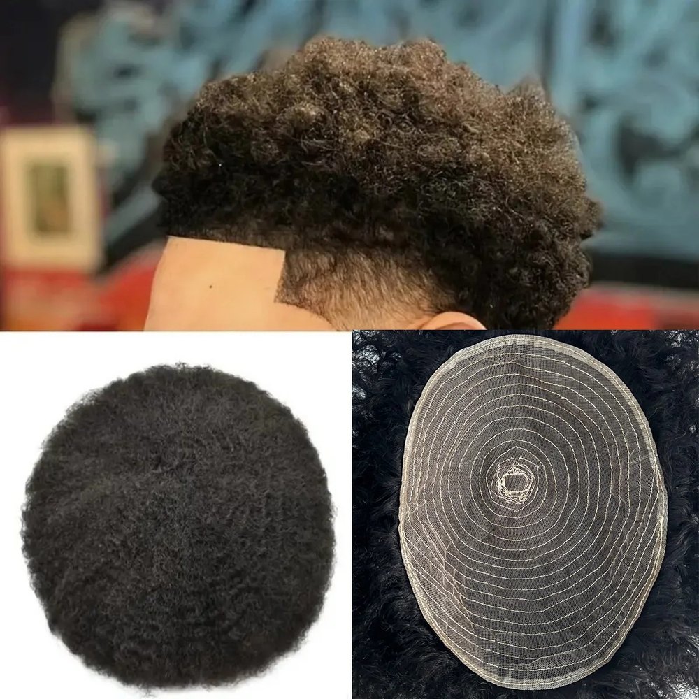 Toupet afro Essentiel - cheveux humains | Afro King product image 1