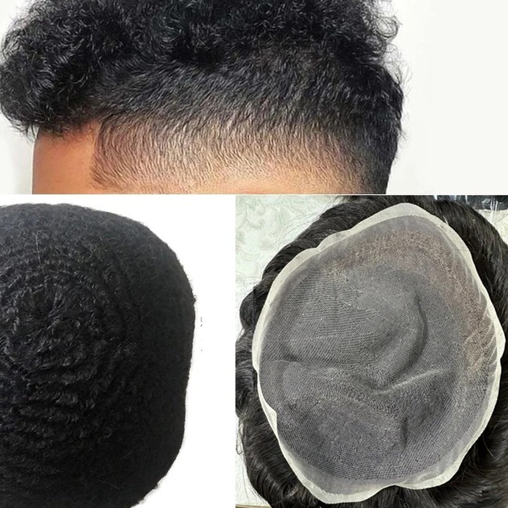 Toupet afro full lace suisse - cheveux humains
