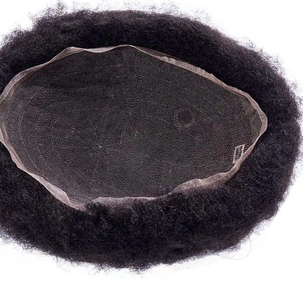 Toupet afro full lace suisse - cheveux humains | Afro King product image 2