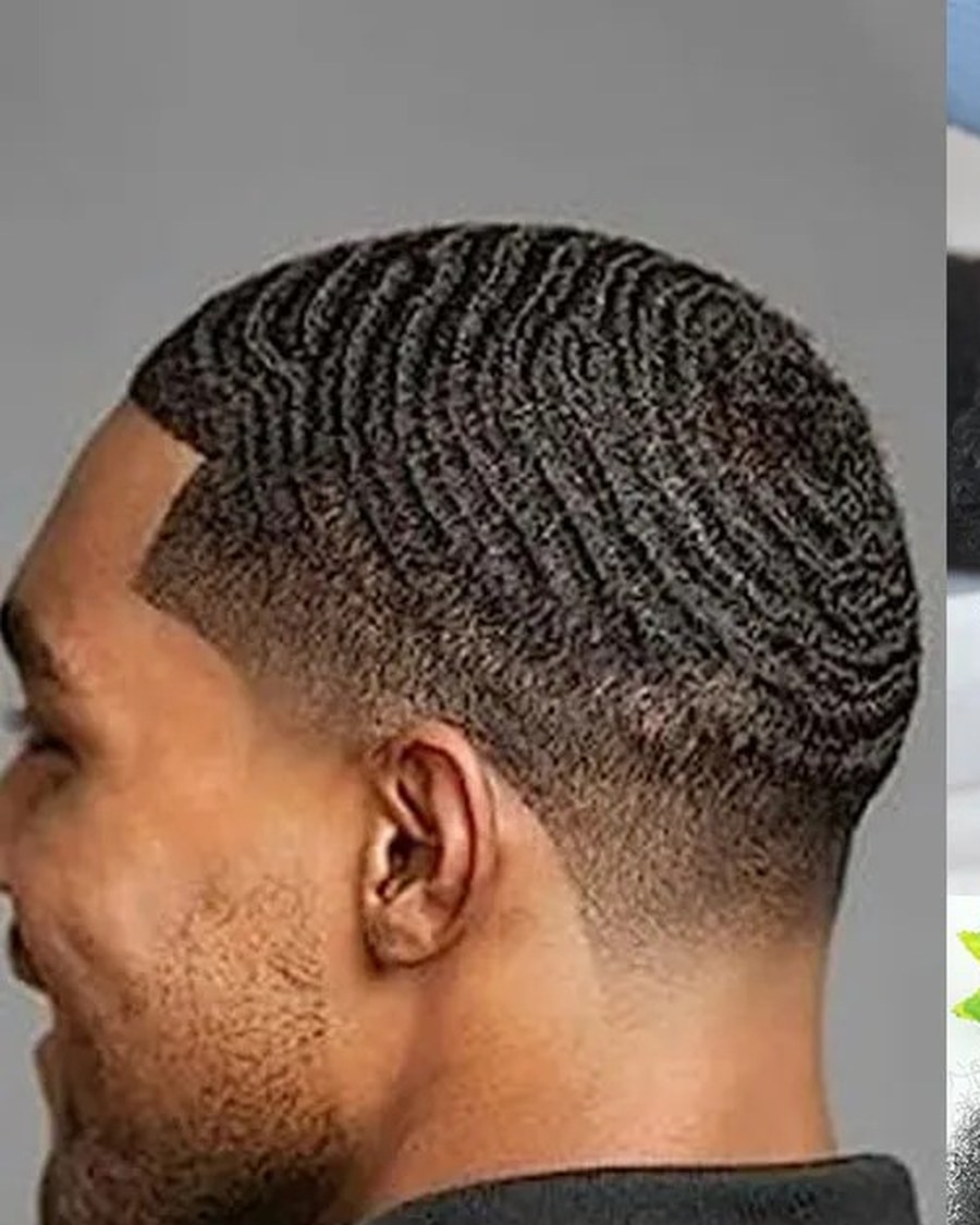 Toupets waves 360 en cheveux humains
