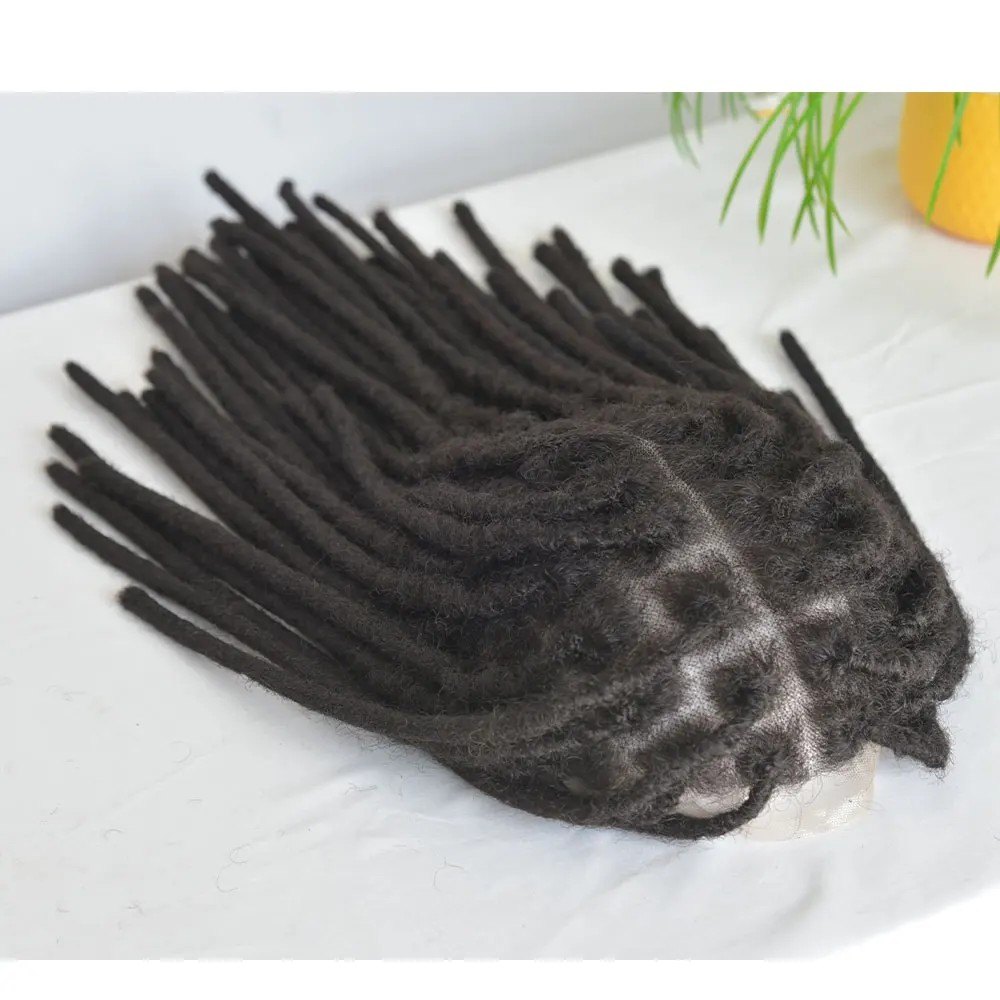 Toupet dreadlocks 12 pouces full lace - cheveux humains | Afro King product image 6