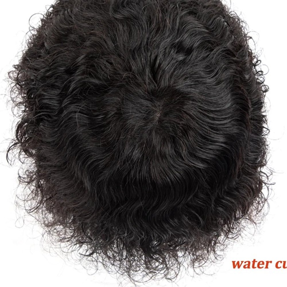 Toupet water wave base mono fine - cheveux humains | Afro King product image 5