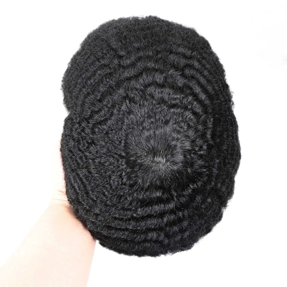 Toupet waves 360 base peau fine - cheveux humains | Afro King product image 4