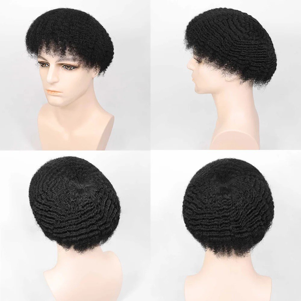 Toupet waves 360 base peau fine - cheveux humains | Afro King product image 5